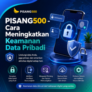 PISANG500 Keamanan Data Terjaga